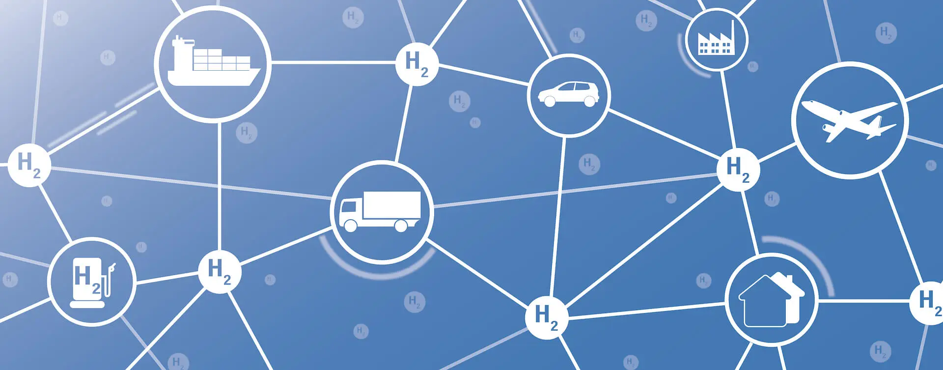 Image showing different uses of Blue Hydrogen